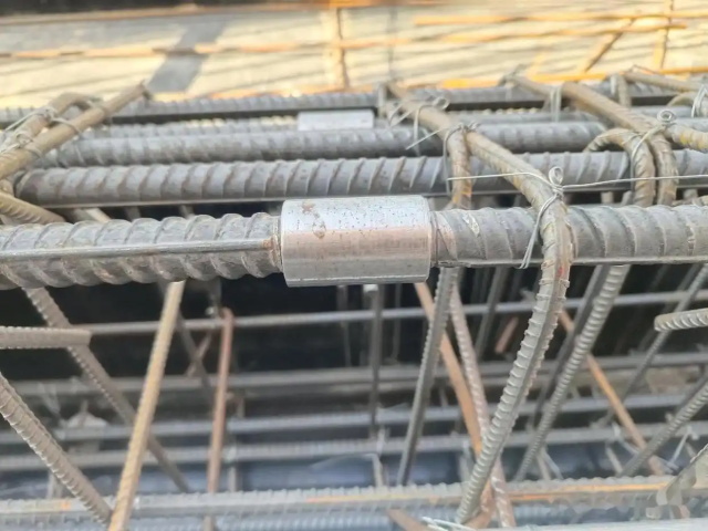 崇州隧道专用直螺纹钢筋套筒 盾构钢筋接头